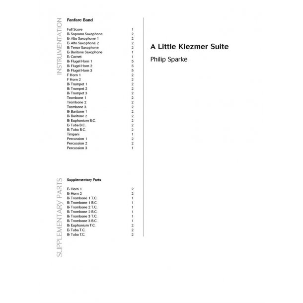 A Little Klezmer Suite